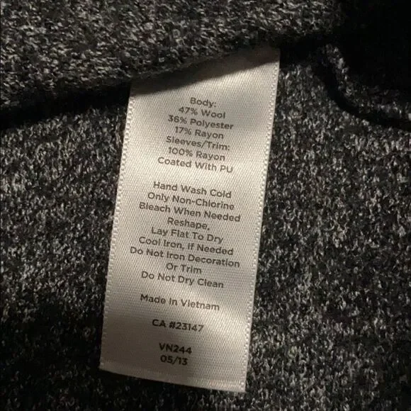 Talbots wool blend short sleeve shirt size L EUC - Picture 4 of 8